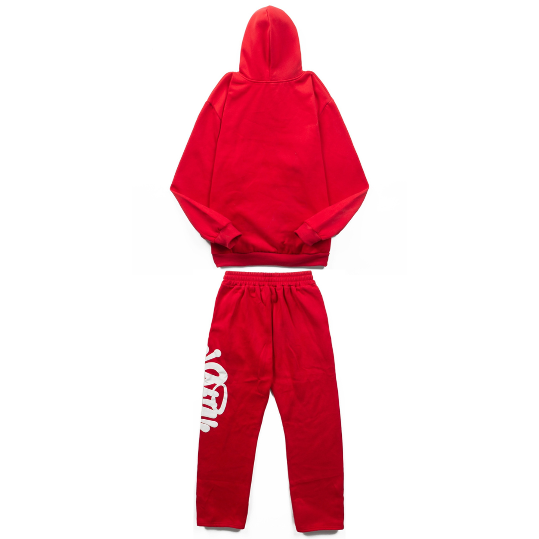 Syna World Trainingsanzug mit Monogramm in Rot