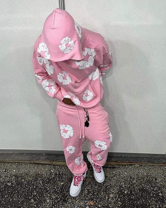 Denim Trs Pink Trainingsanzug