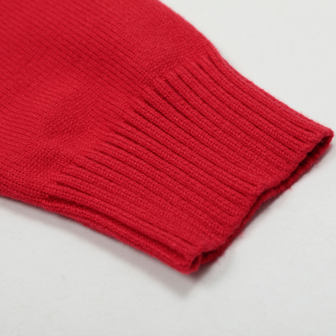 Pull Ami Paris Rouge Coeur Rouge