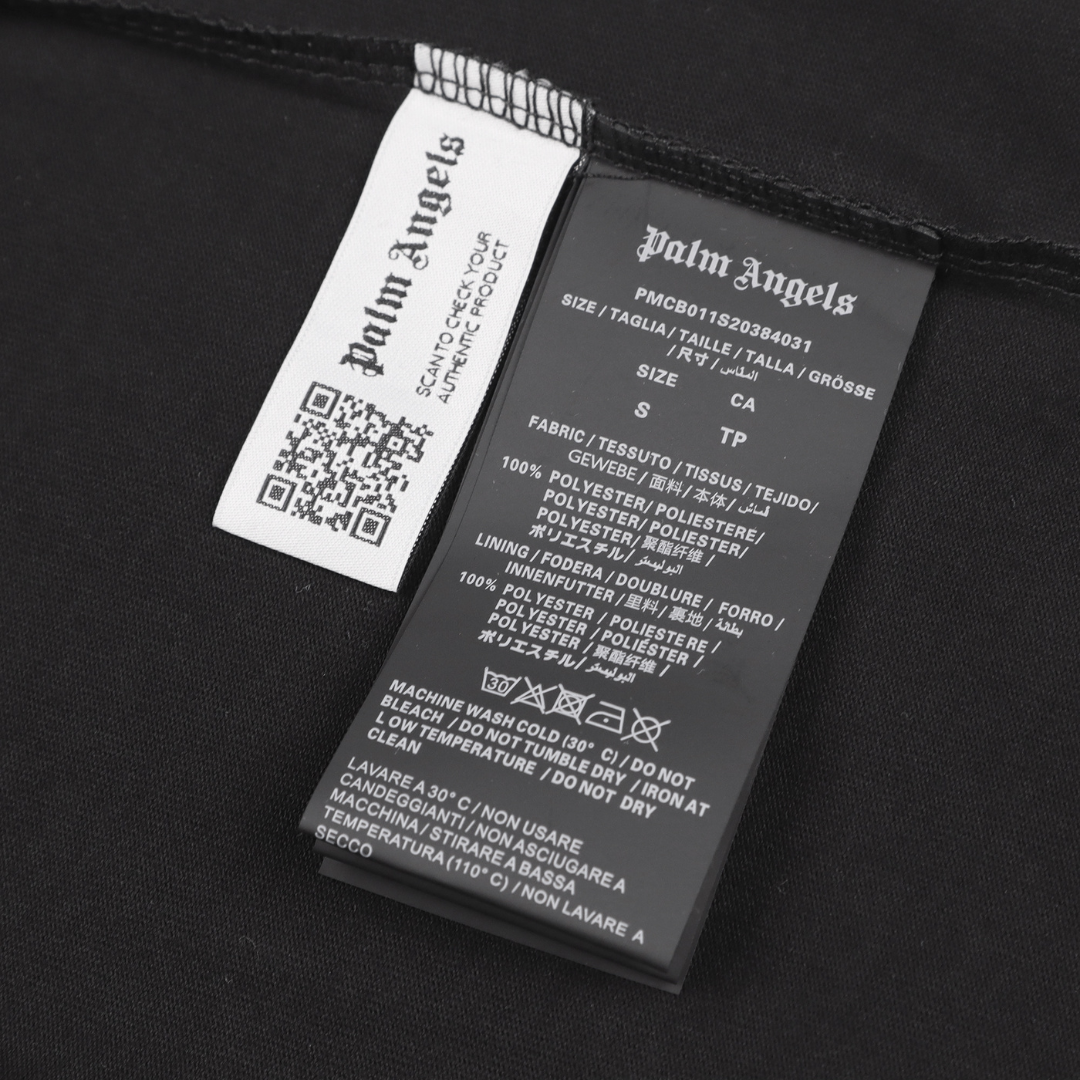 Palme und Totenköpfe T-Shirt