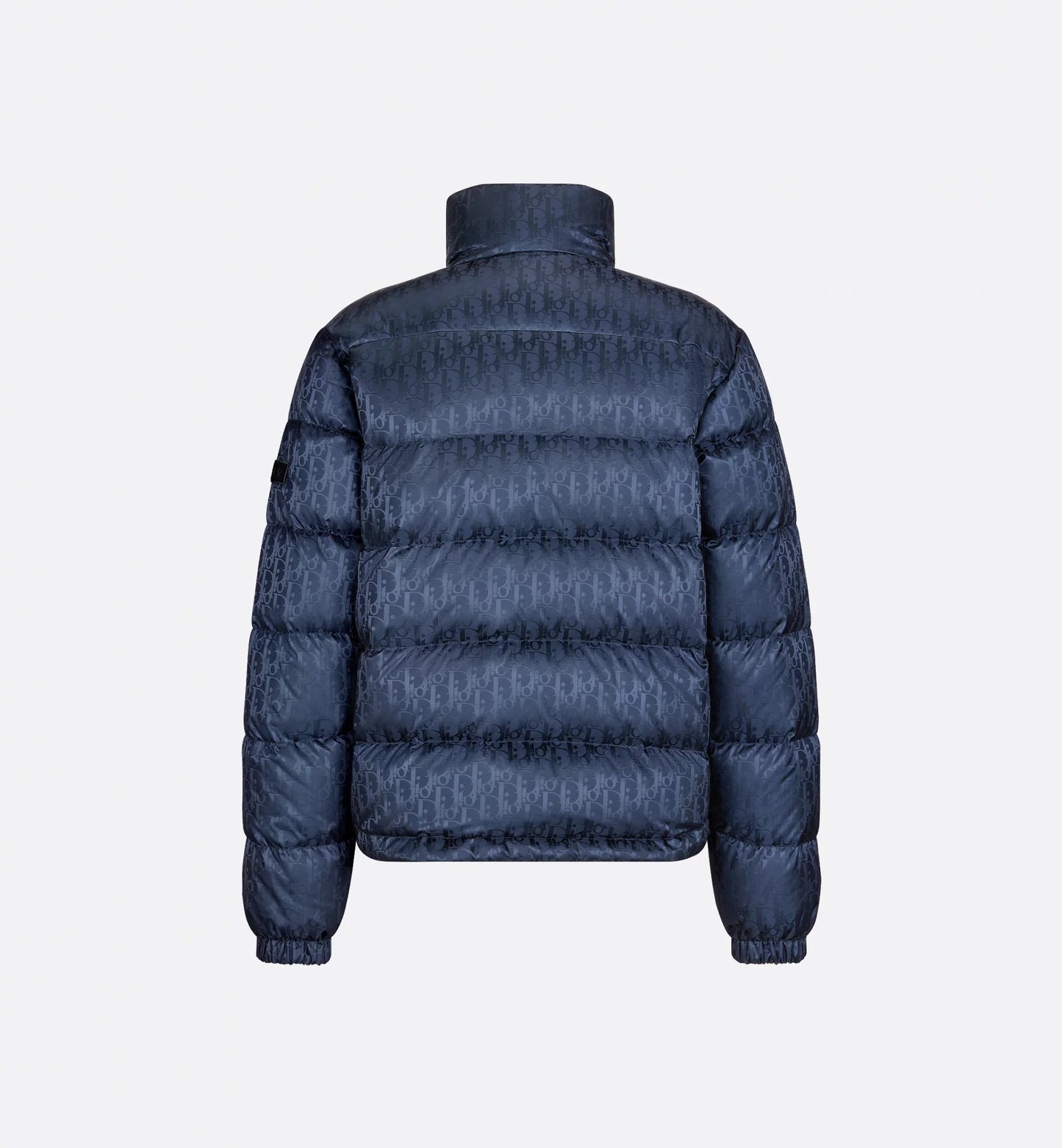 Marineblaue Daunenjacke „Dior Oblique“