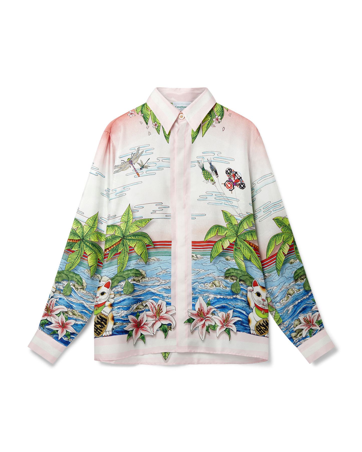 Ping Pong Club Sunset Silk Shirt