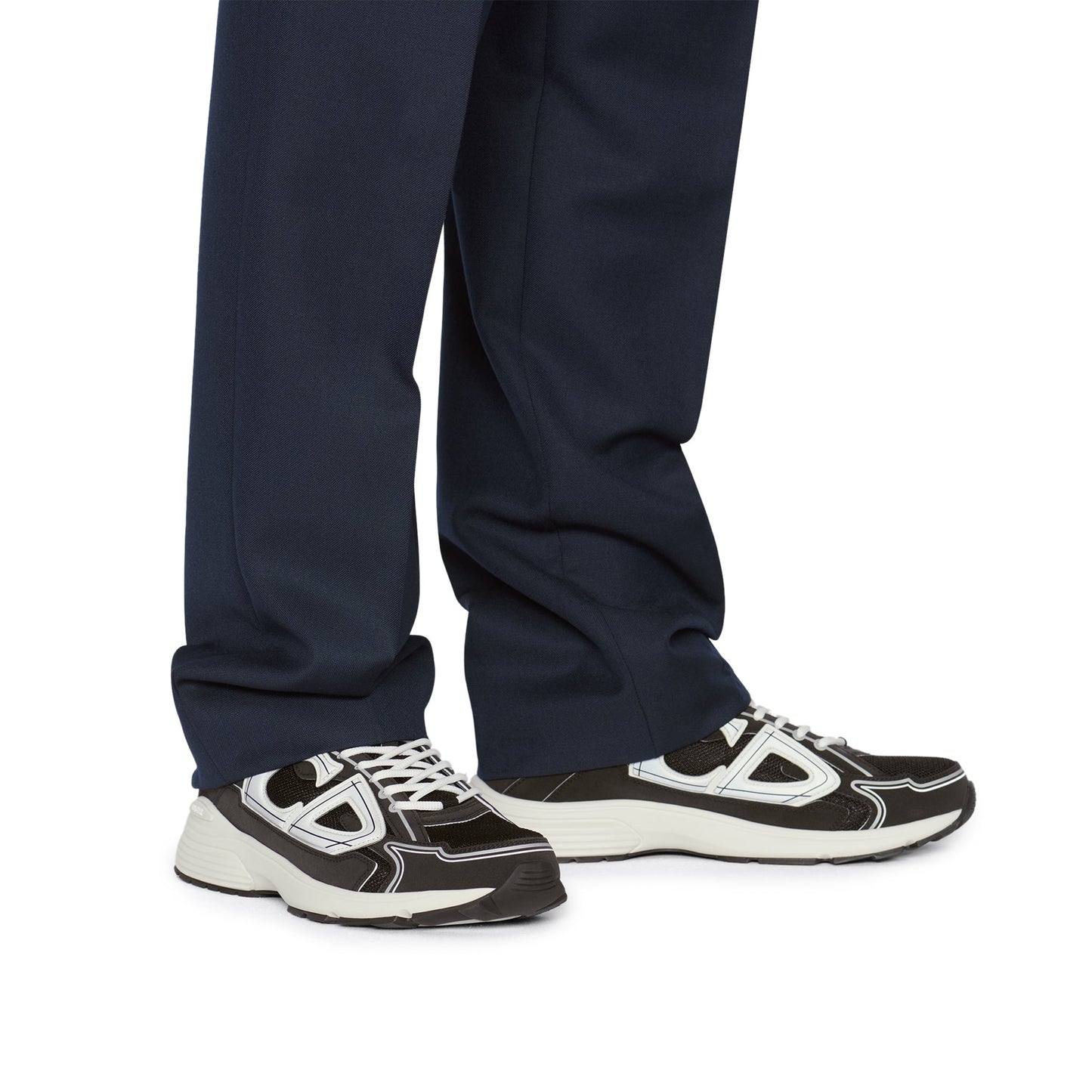 Dior B30 Mesh Schwarz Weiß