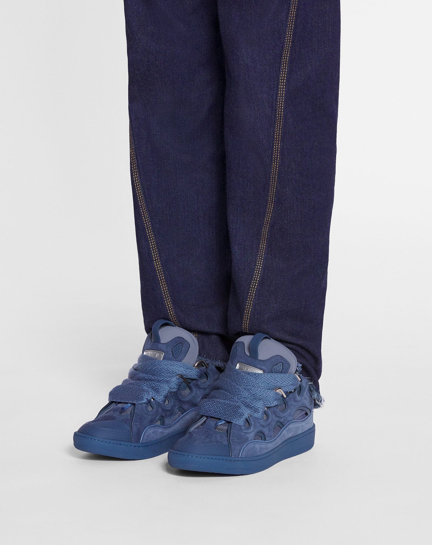 Blaue Lanvin-Sneakers