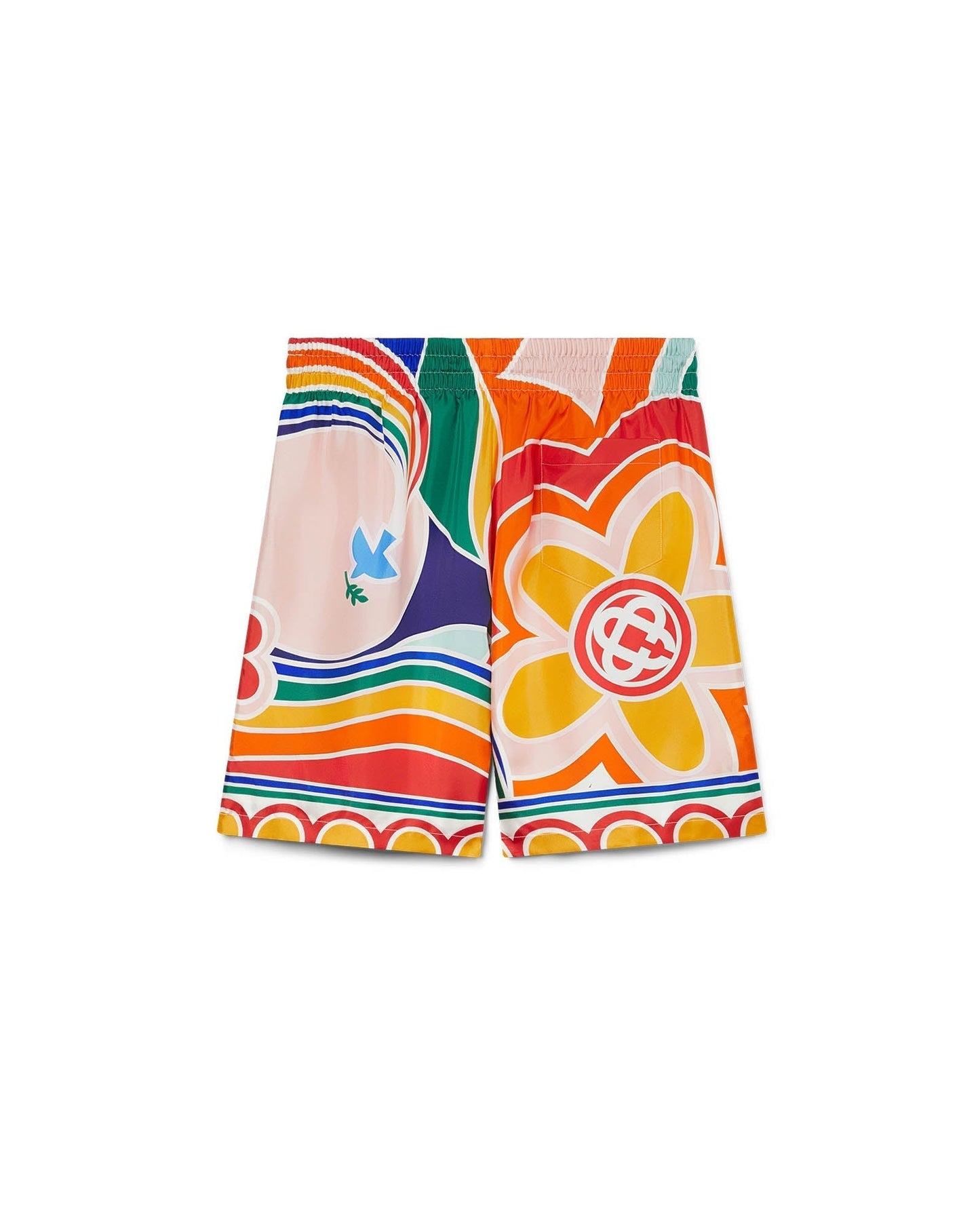 Le Pouvoir Des Fleurs Silk Shorts
