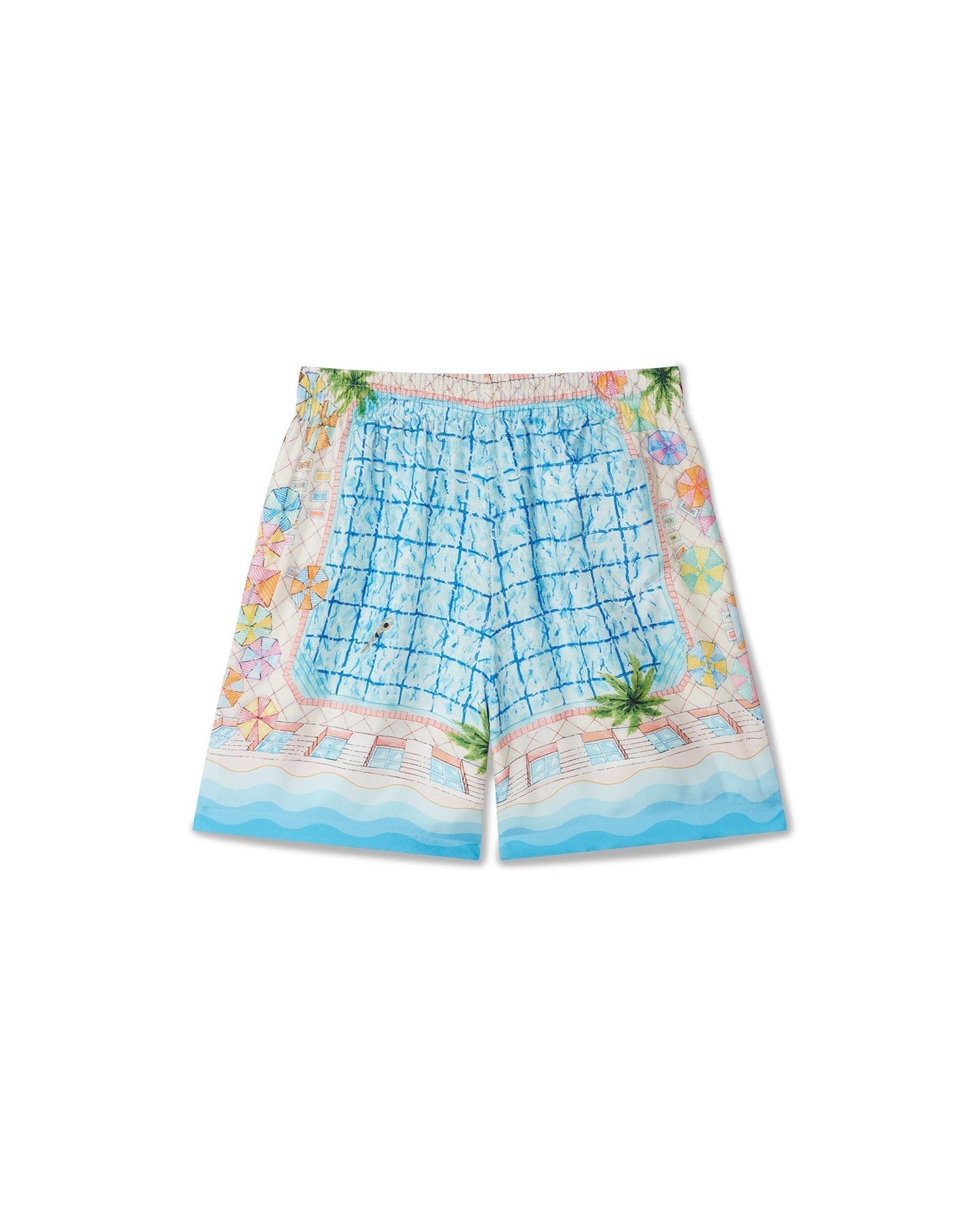 Le Plongeon Silk Shorts