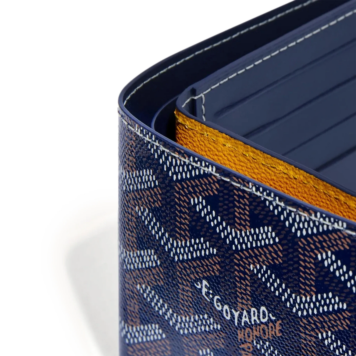 Goyard Victoire Marineblaue Geldbörse