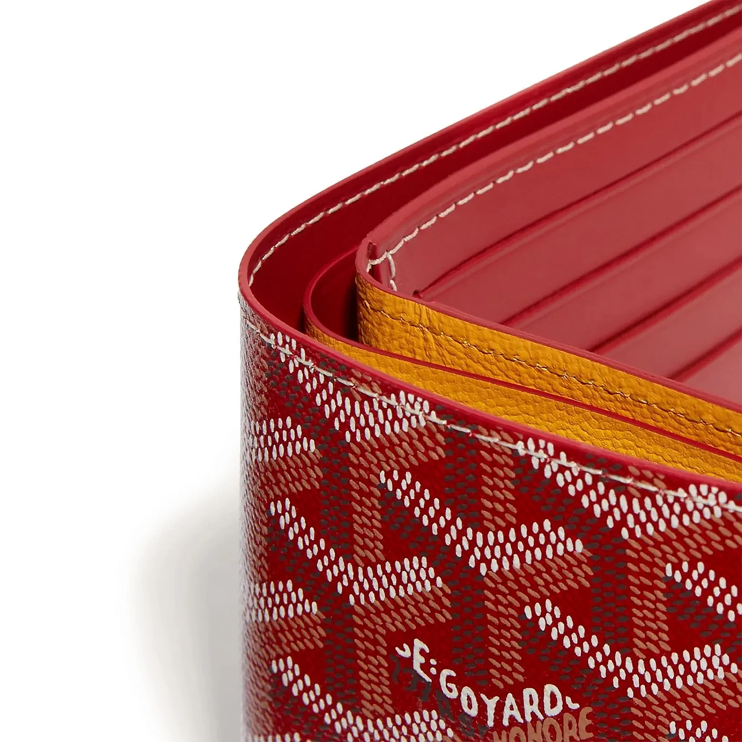 Goyard Victoire Rote Geldbörse