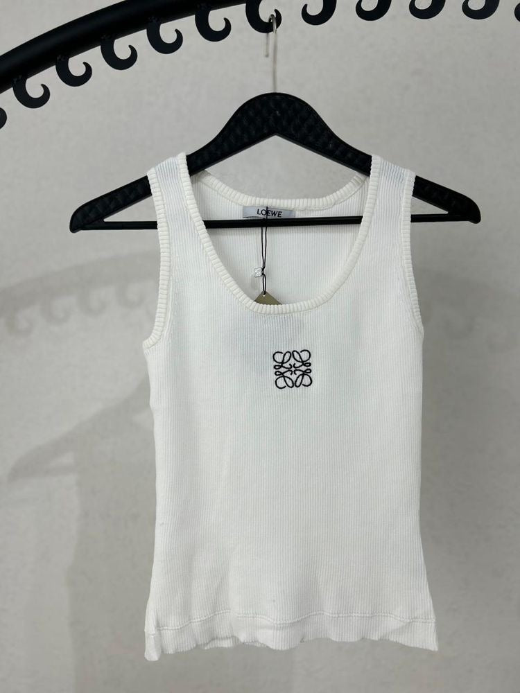 Weißes Top von Loewe
