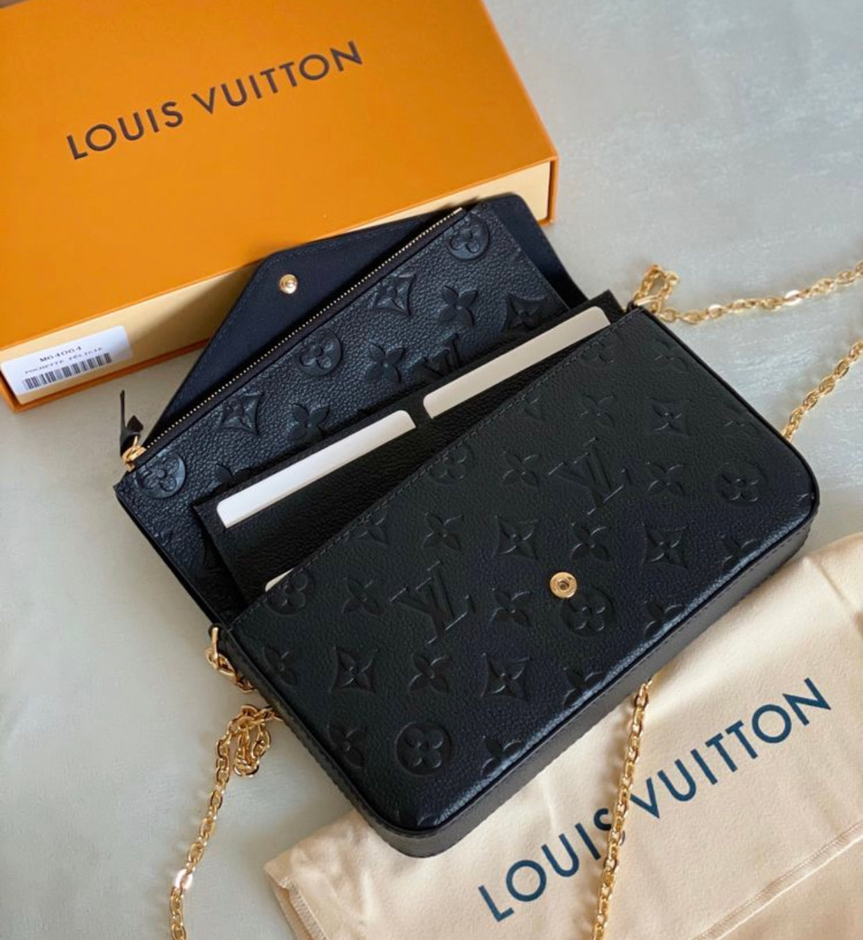 Pochette Louis Vuitton Félicie Noir