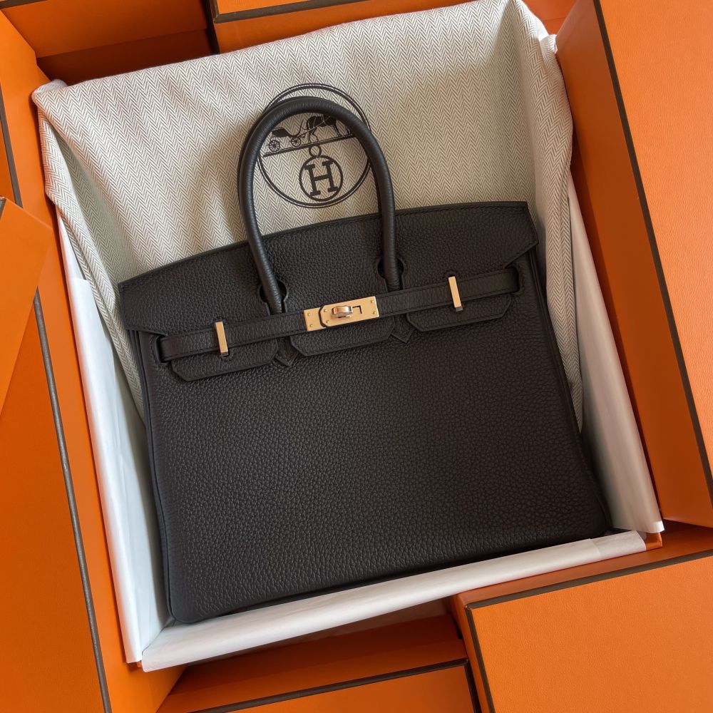 Hermès Birkin Obsidian Nocturne Tasche
