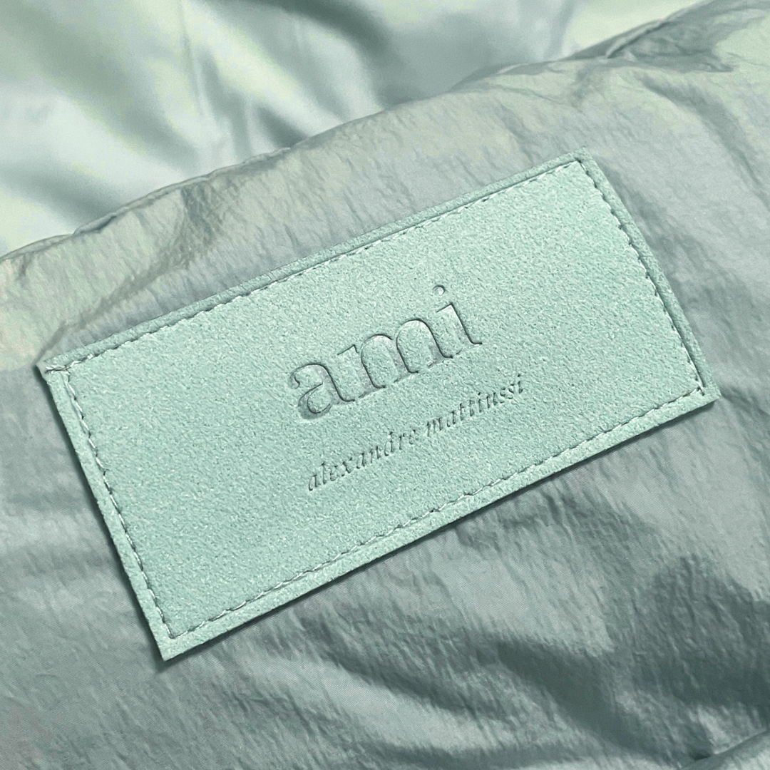 Doudoune Ami Paris Turquoise