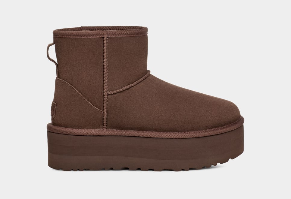 Klassischer Mini-Plateaustiefel