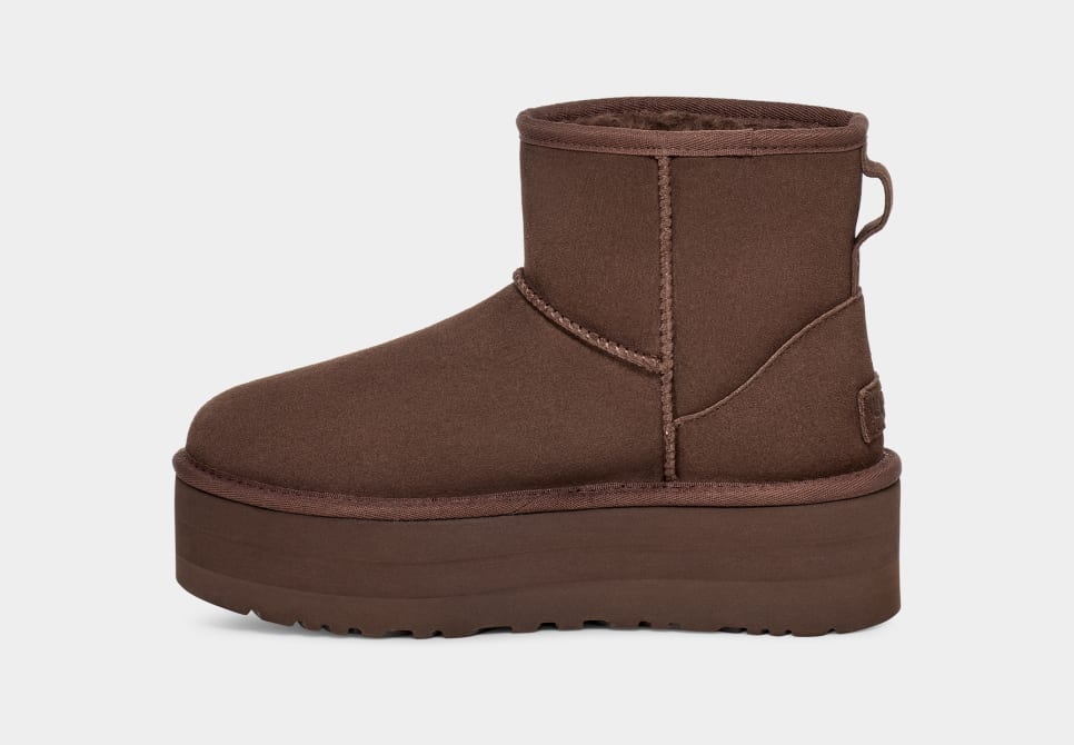 Klassischer Mini-Plateaustiefel