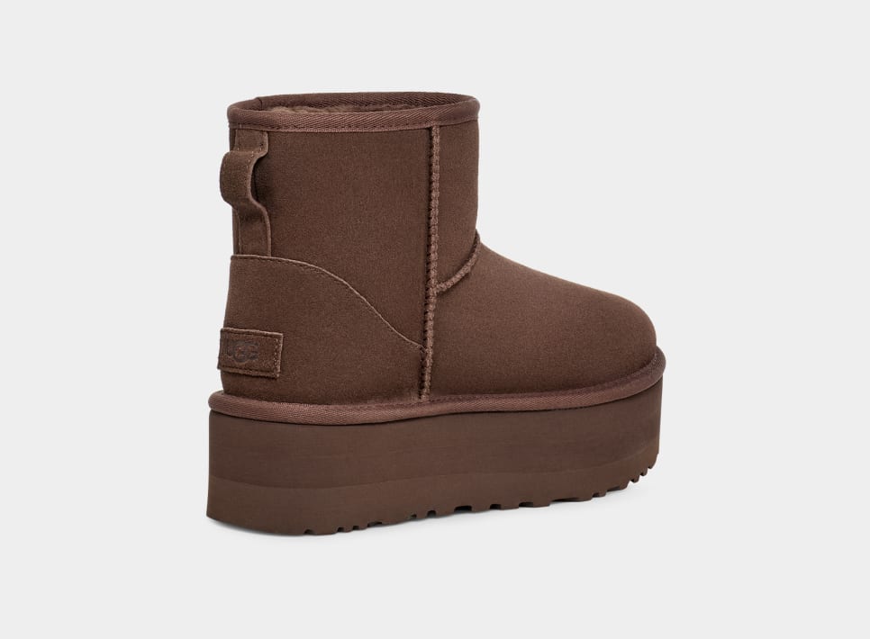 Klassischer Mini-Plateaustiefel