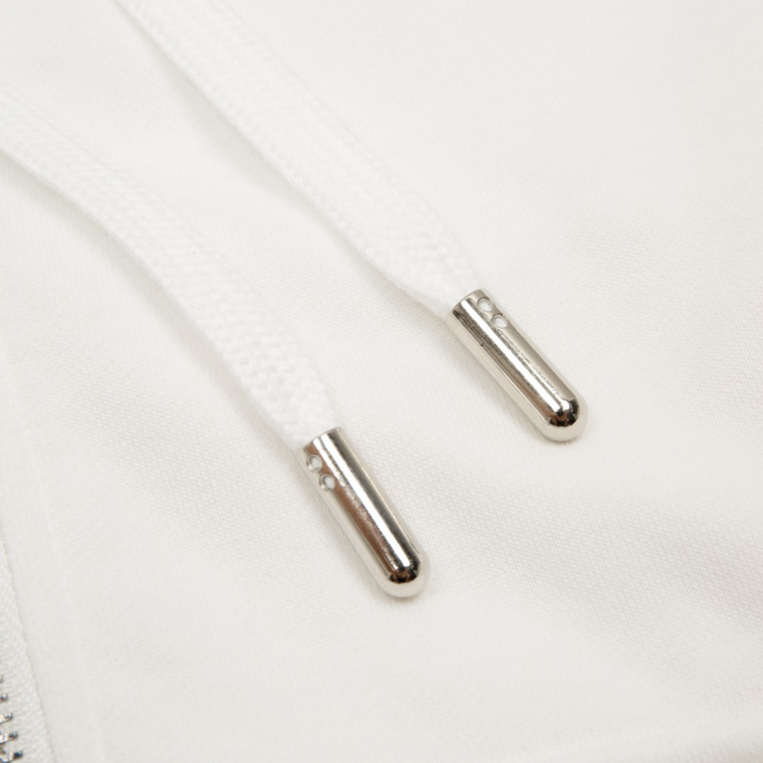 Veste Ami Paris Blanc Cœur Blanc