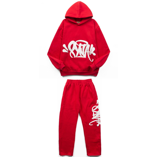 Syna World Trainingsanzug mit Monogramm in Rot
