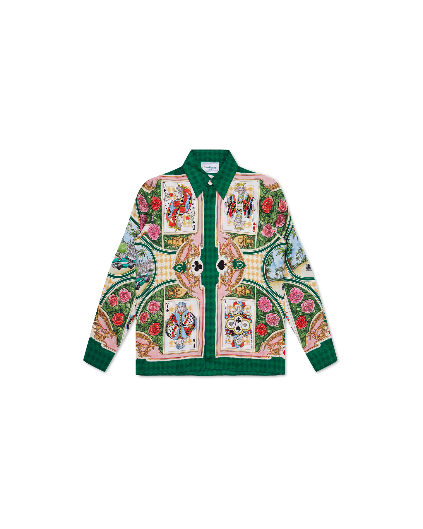 Le Jardin Des Cartes Silk Shirt