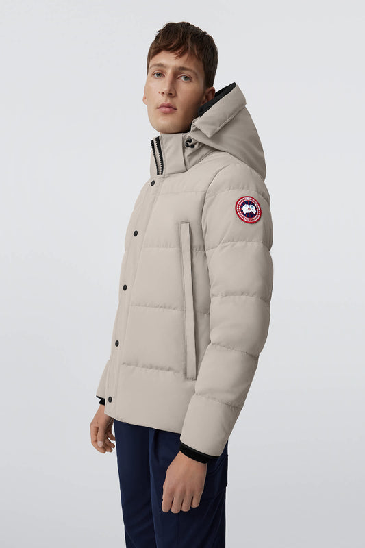 Canada Goose – Wyndham – Beigefarbener Classic Label-Parka