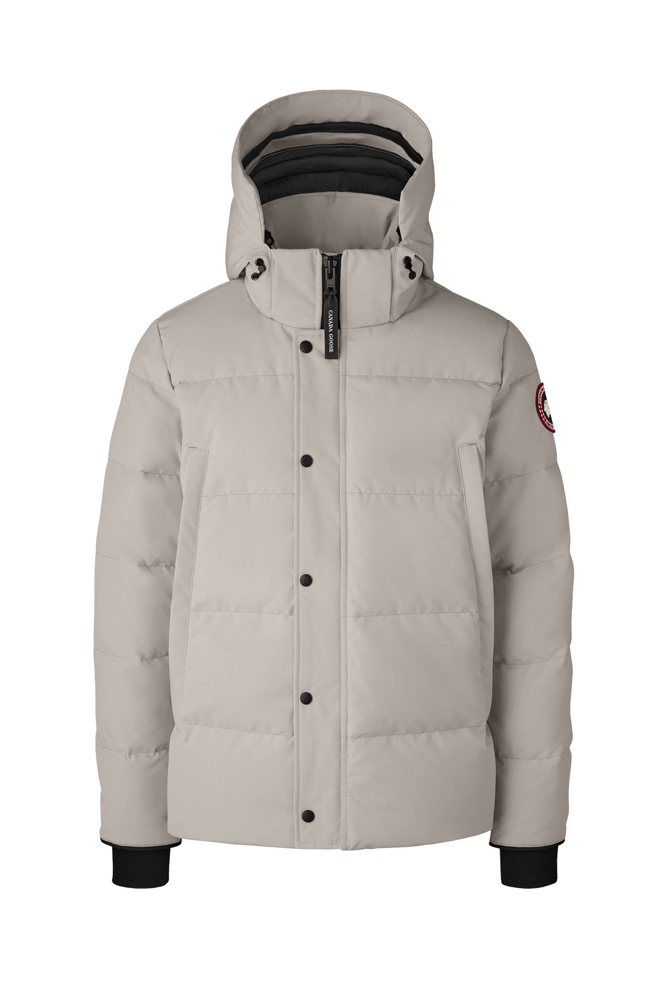Canada Goose – Wyndham – Beigefarbener Classic Label-Parka
