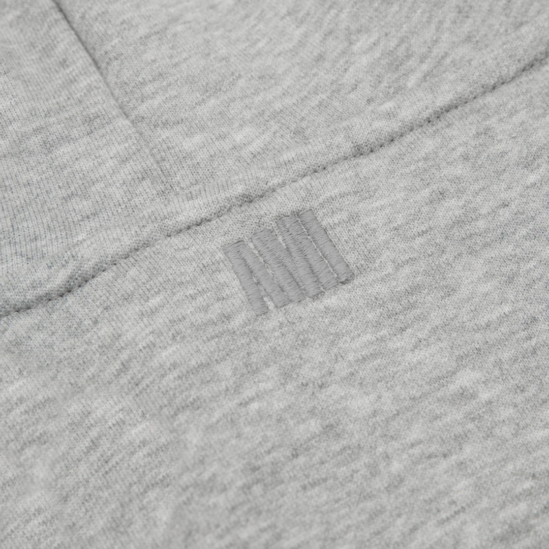 Veste Ami Paris Gris Cœur Gris