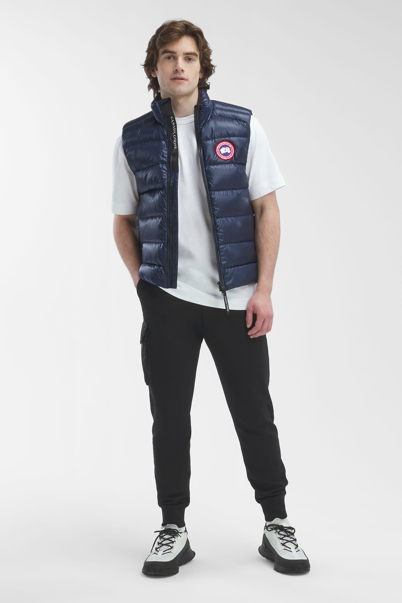 Canada Goose Crofton Weste in Mitternachtsblau