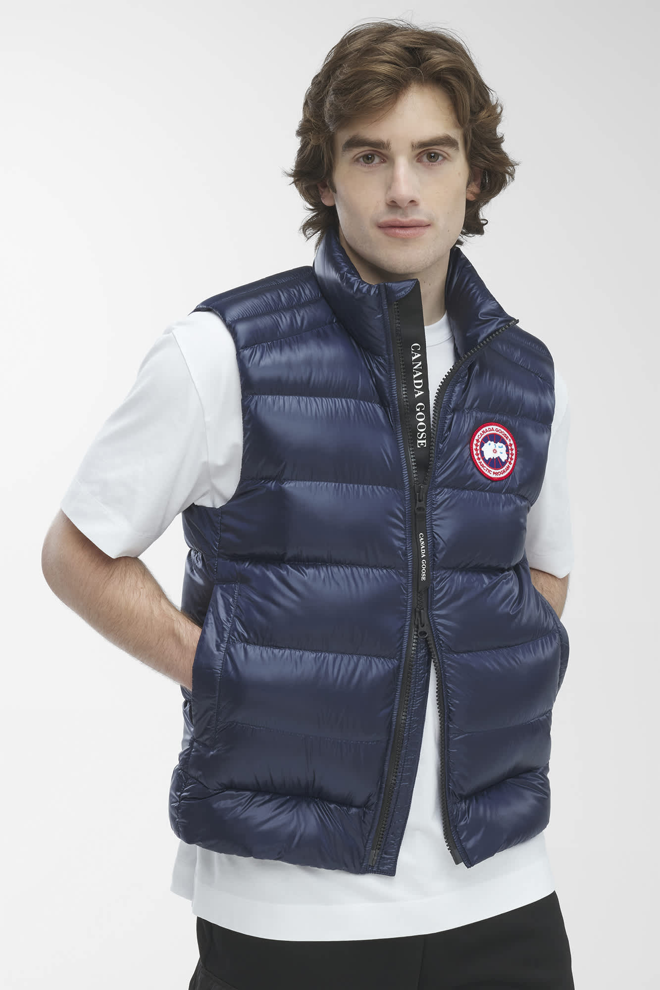 Canada Goose Crofton Weste in Mitternachtsblau