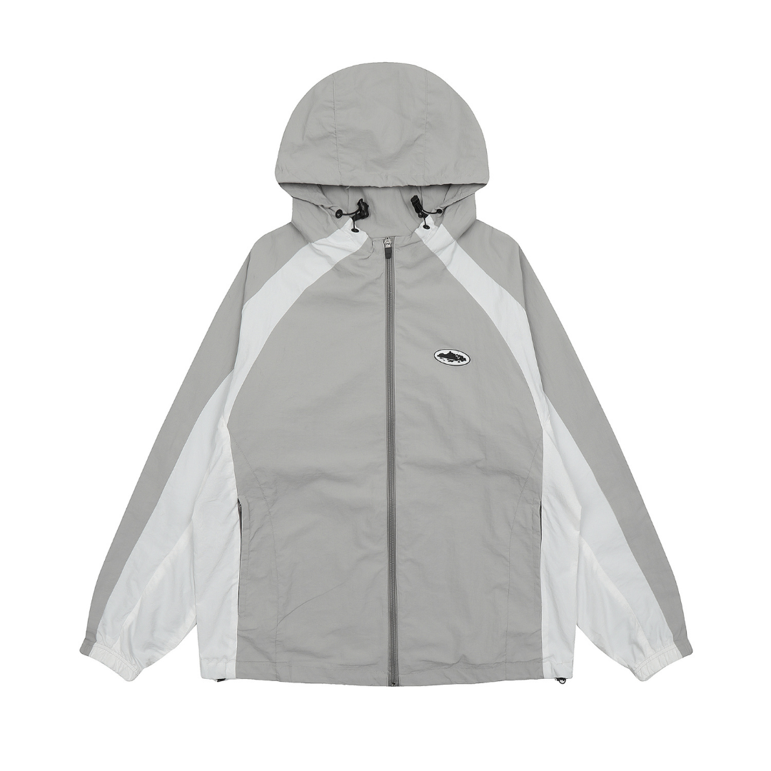 Corteiz Graue Windjacke