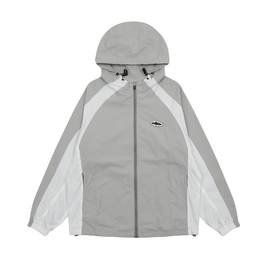 Corteiz Graue Windjacke