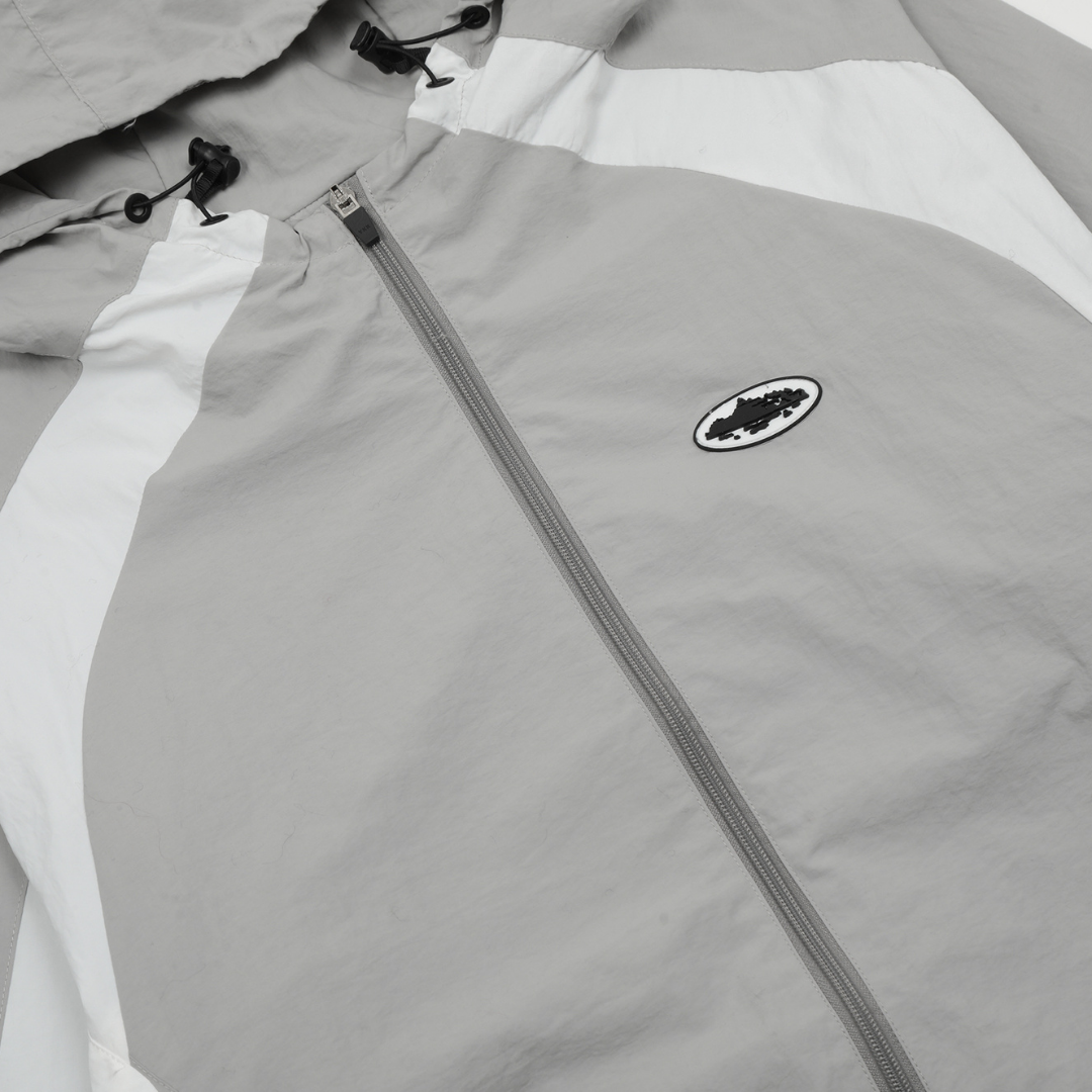 Corteiz Graue Windjacke