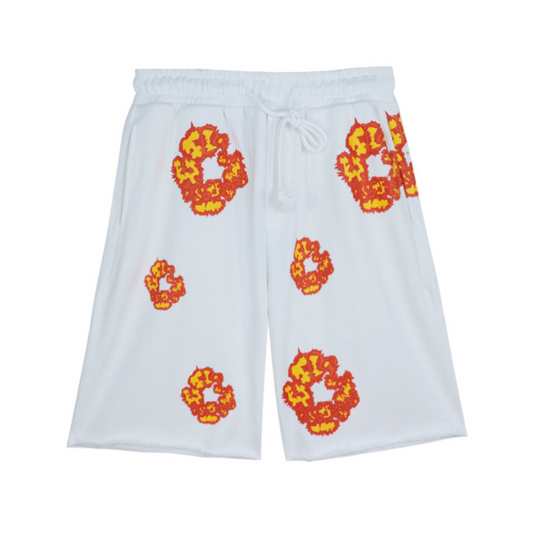 Weiße Shorts aus Denim Trs