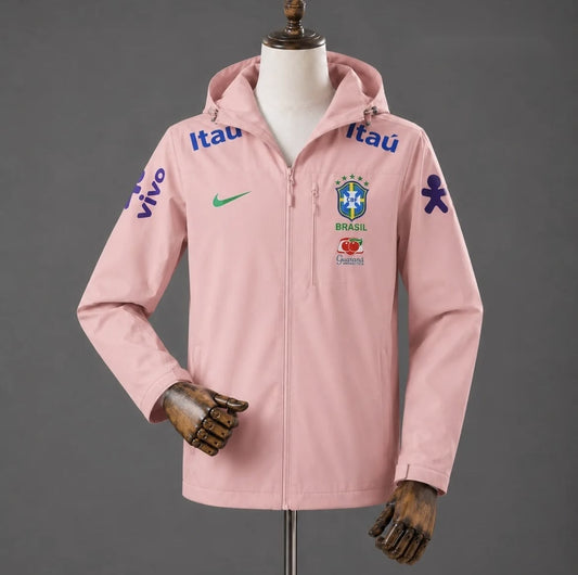 Veste Imperméable du Brésil Rose