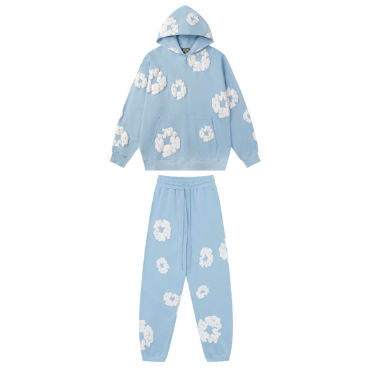 Denim Trs Babyblauer Trainingsanzug