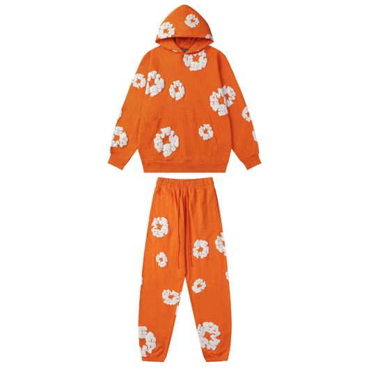 Denim Trs Orange Trainingsanzug