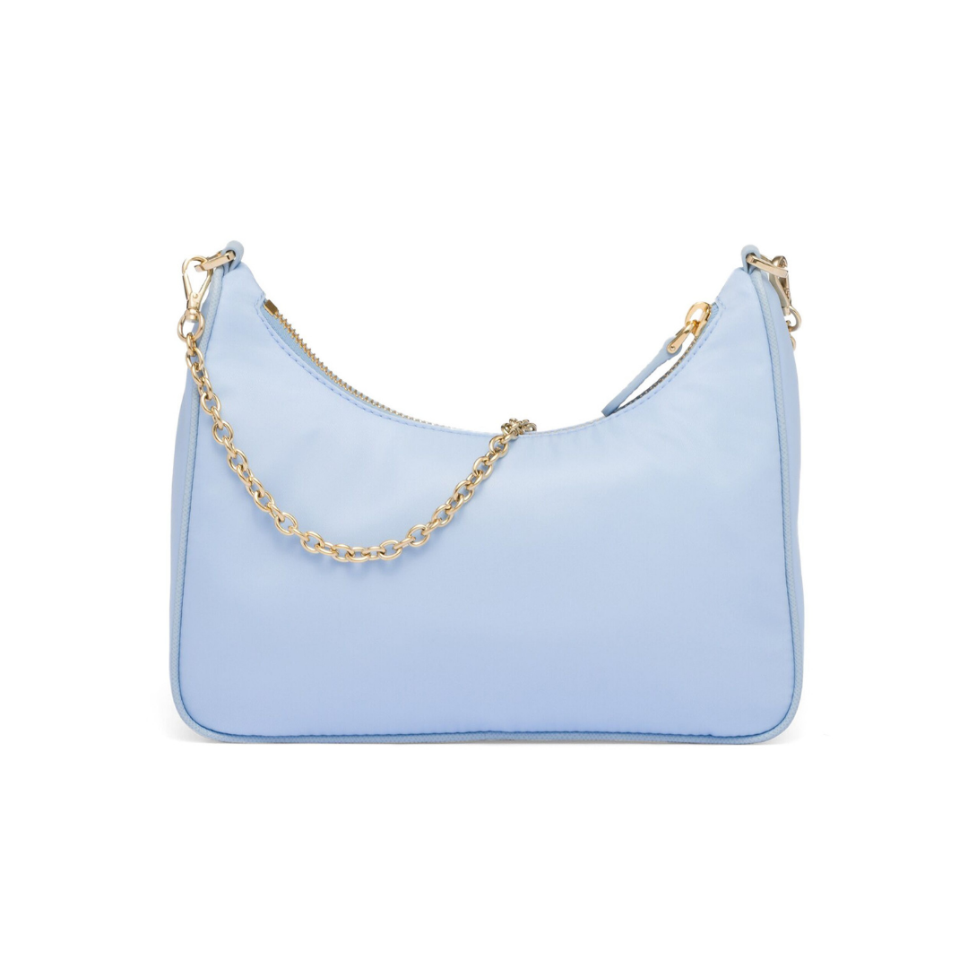 Cloé „2005“ Babyblau-Gold-Tasche