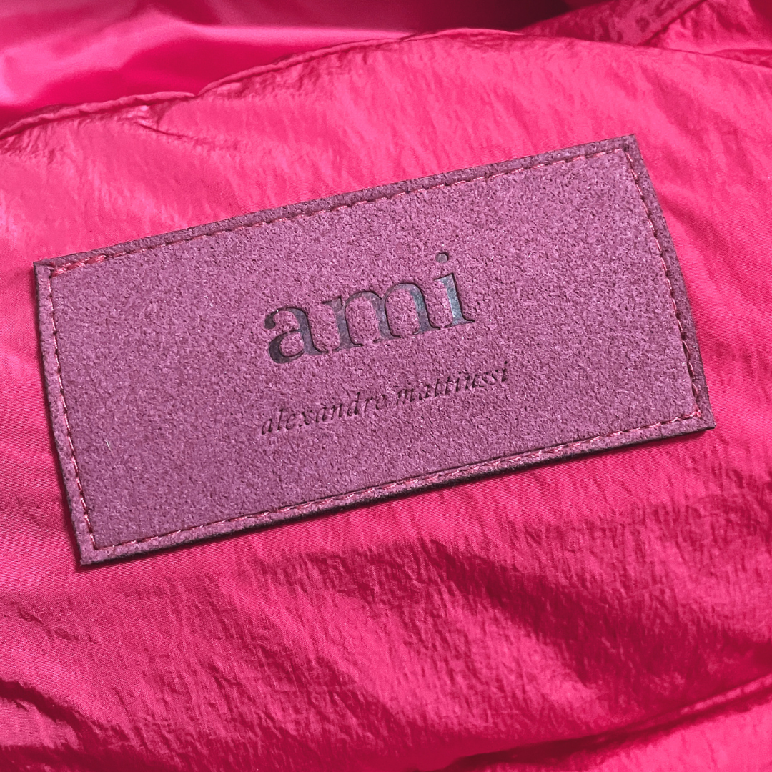 Doudoune Ami Paris Rose