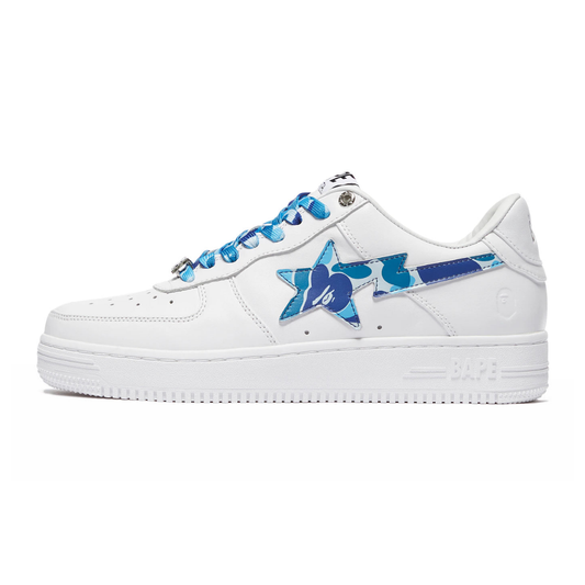 Bape Bapesta Camo Blau