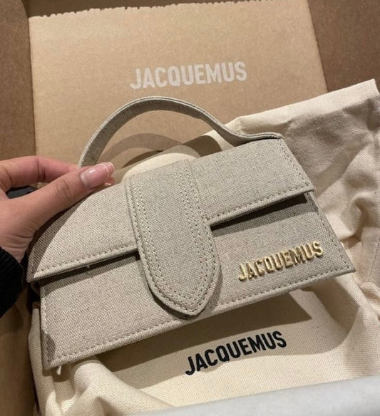 Sac Jacquemus Grand Bambino Crème
