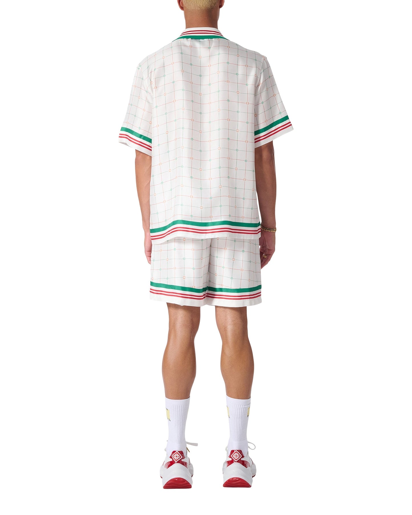 Tennis Club Check Silk Shirt