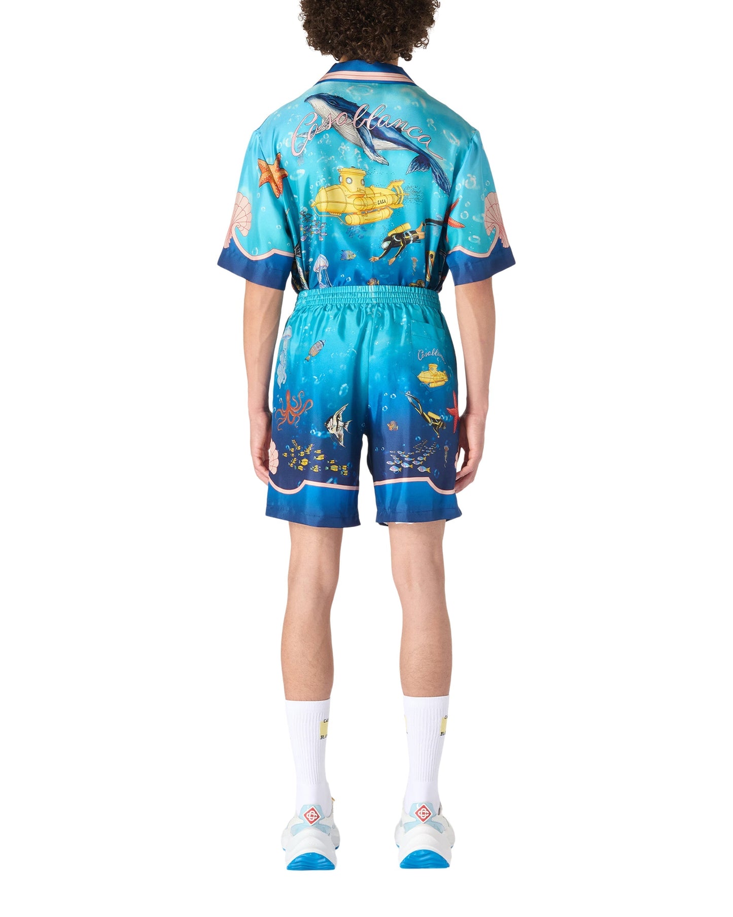 Fond Marin Silk Shorts