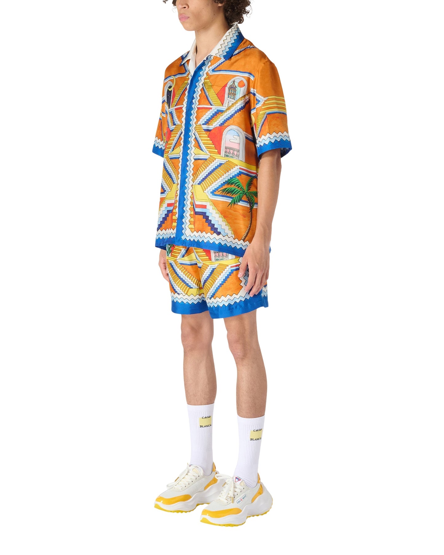 Escalier Infini Silk Shorts