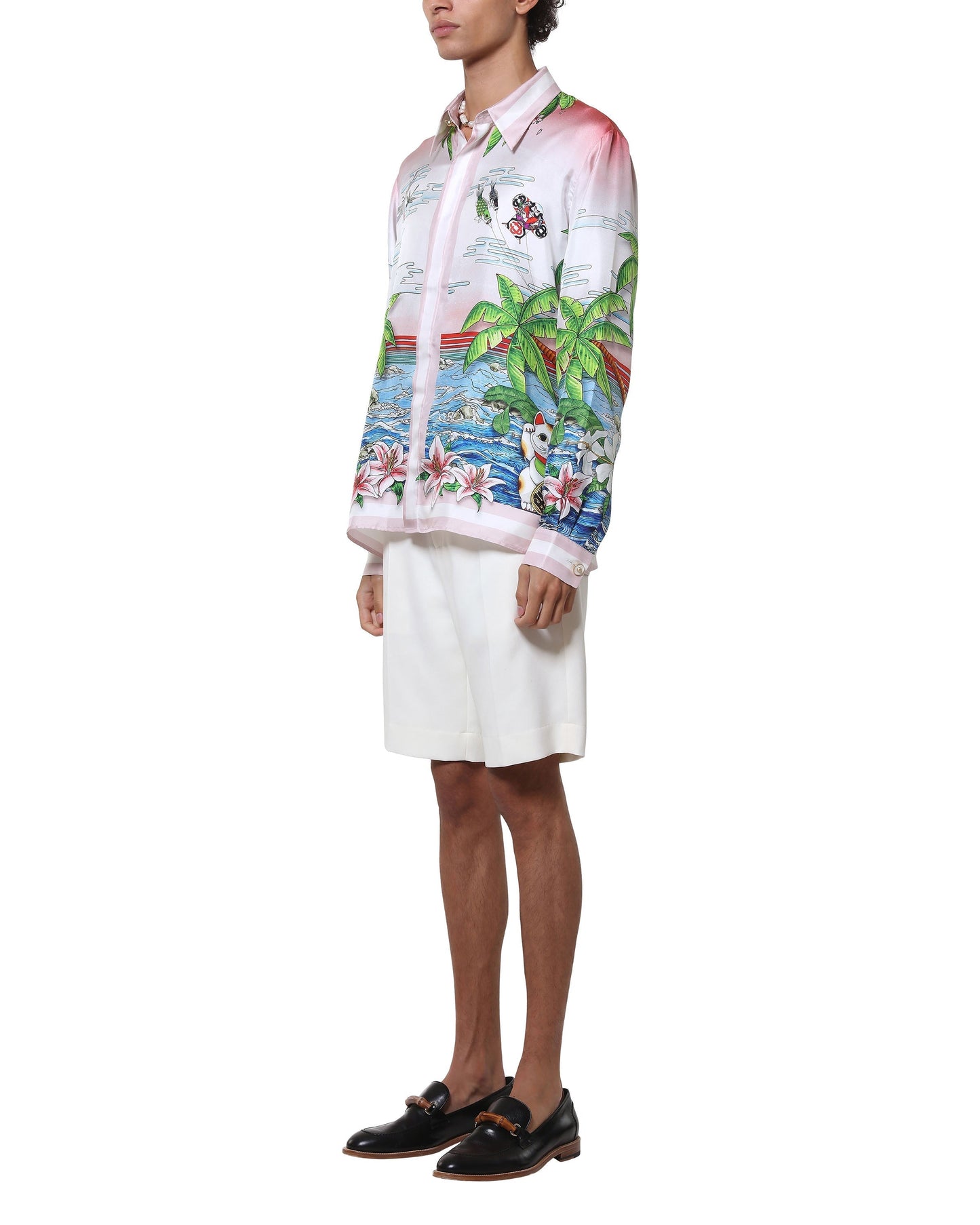 Ping Pong Club Sunset Silk Shirt