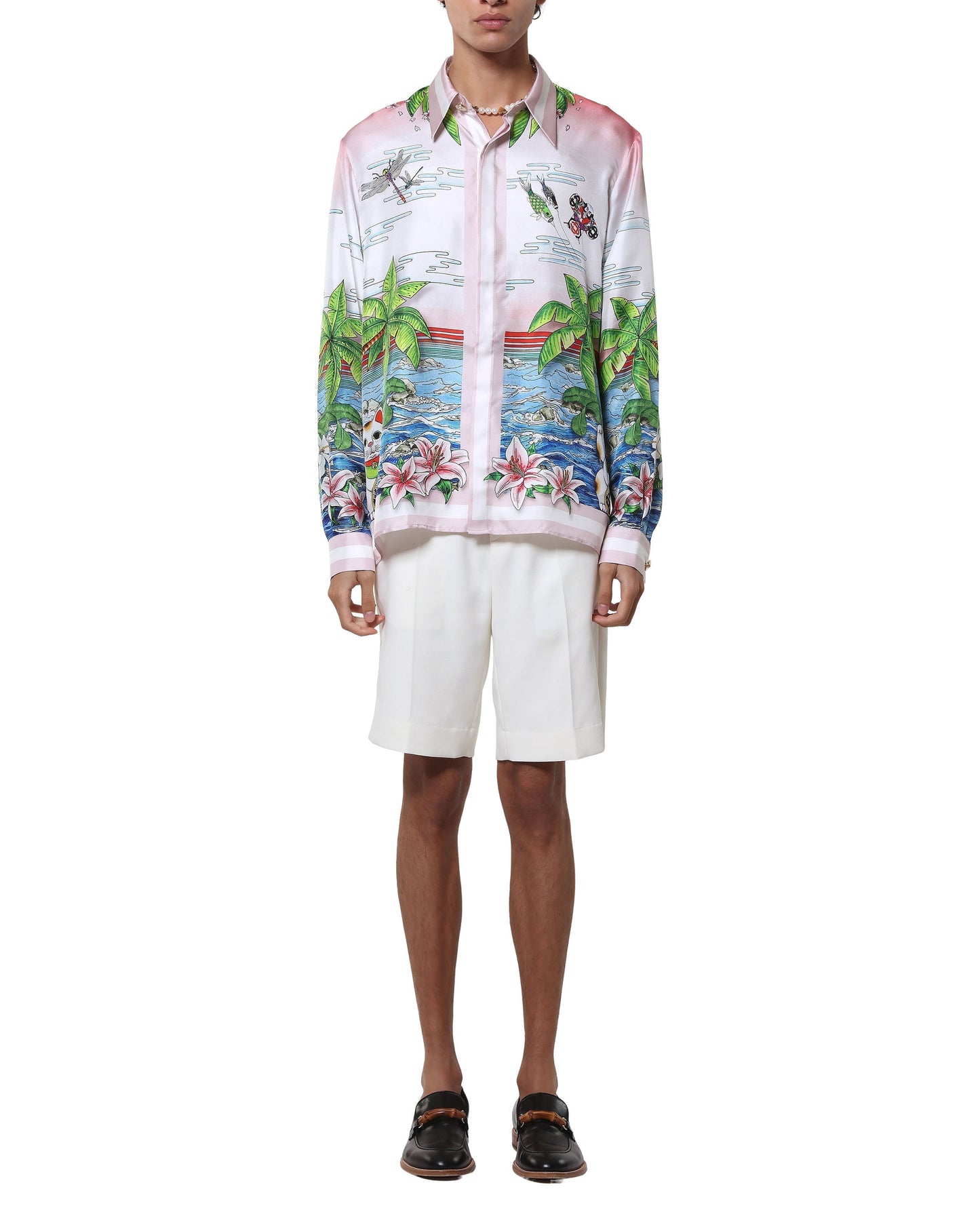 Ping Pong Club Sunset Silk Shirt