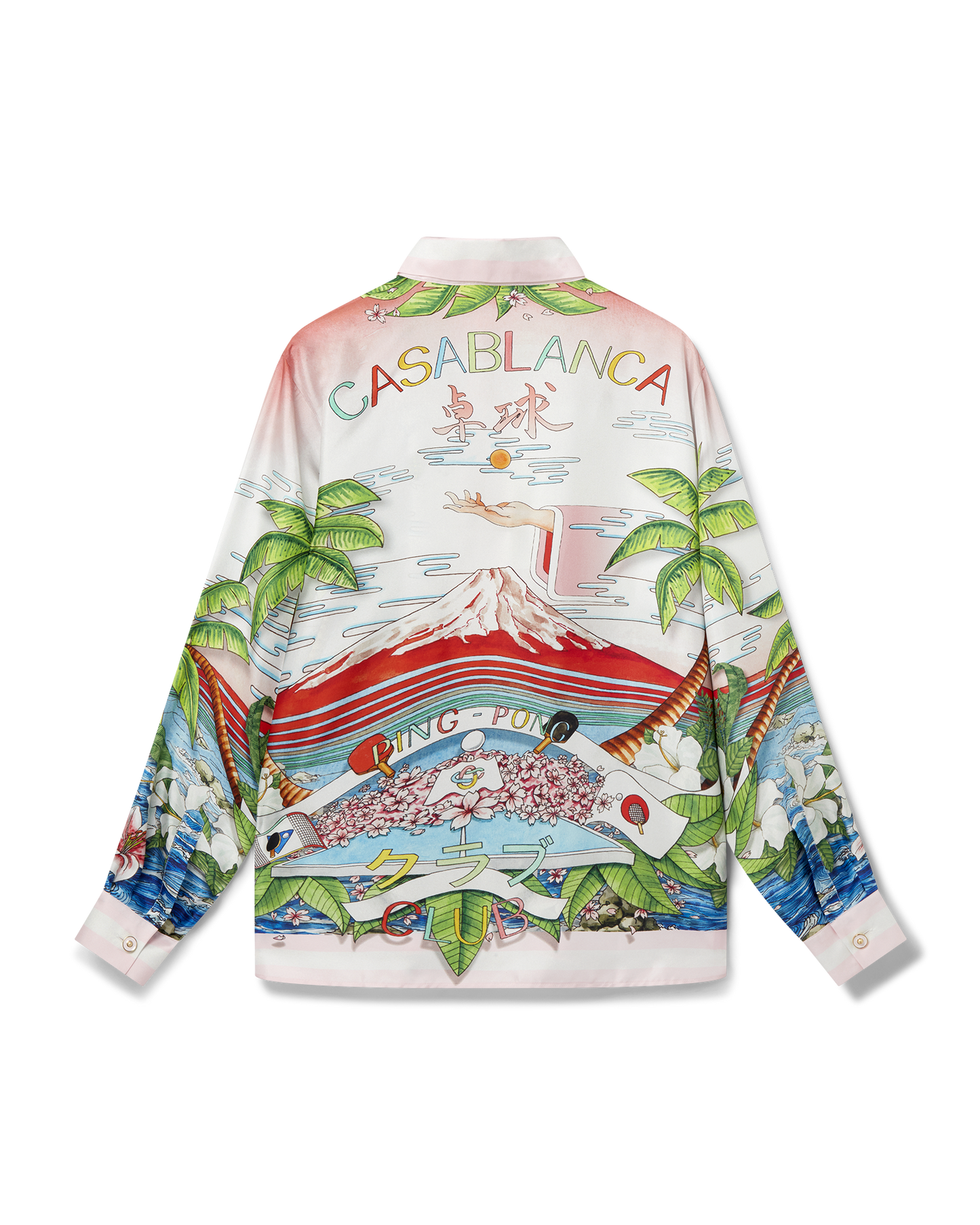 Ping Pong Club Sunset Silk Shirt