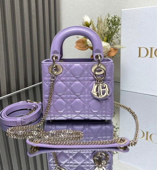 Dior Lady lila Tasche