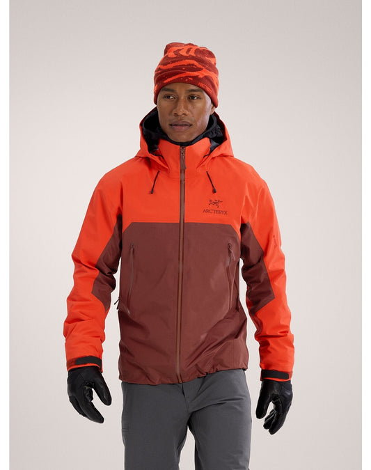 Veste Arc'teryx Beta AR Orange et rouge