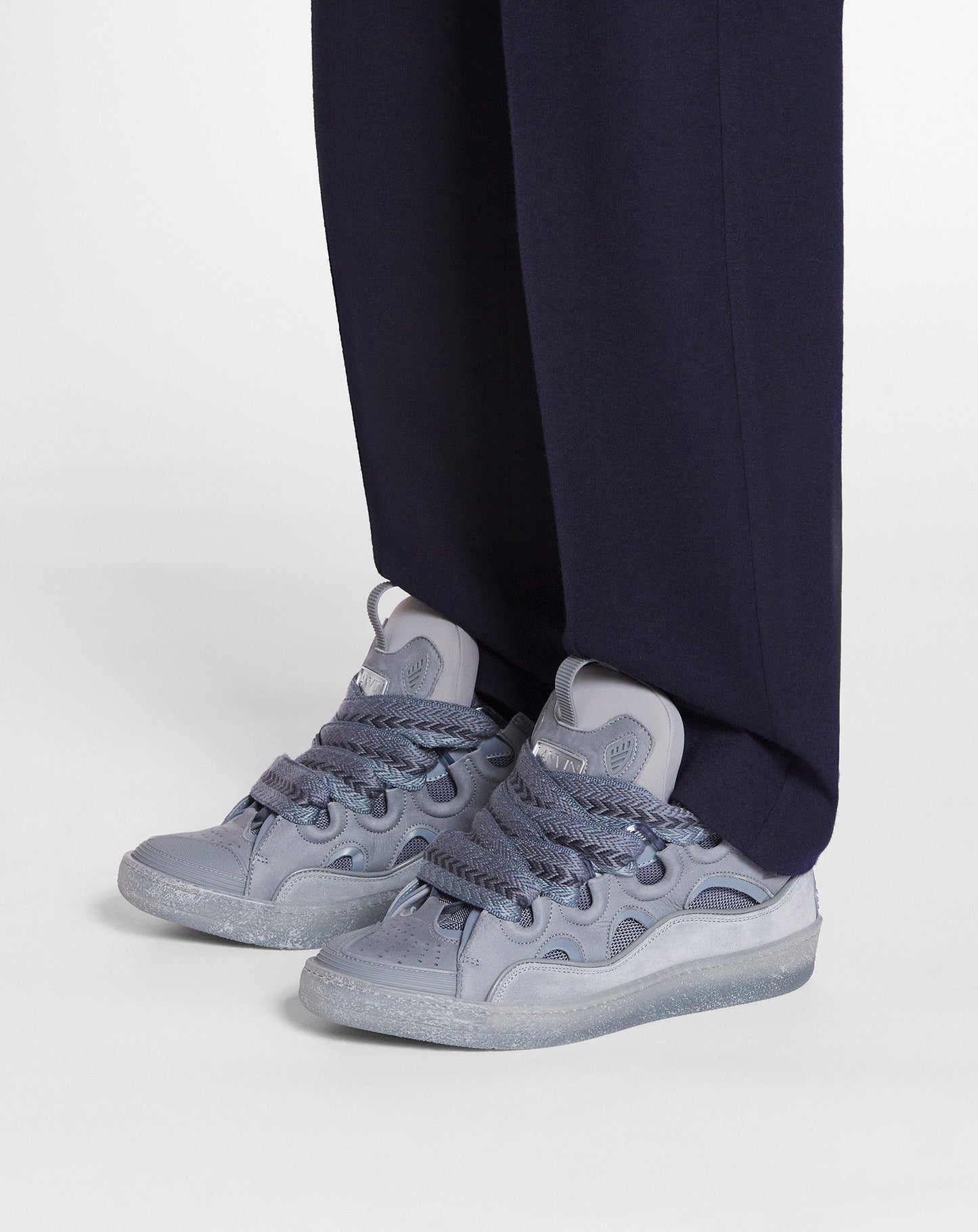 Lanvin Komplett graue Sneakers