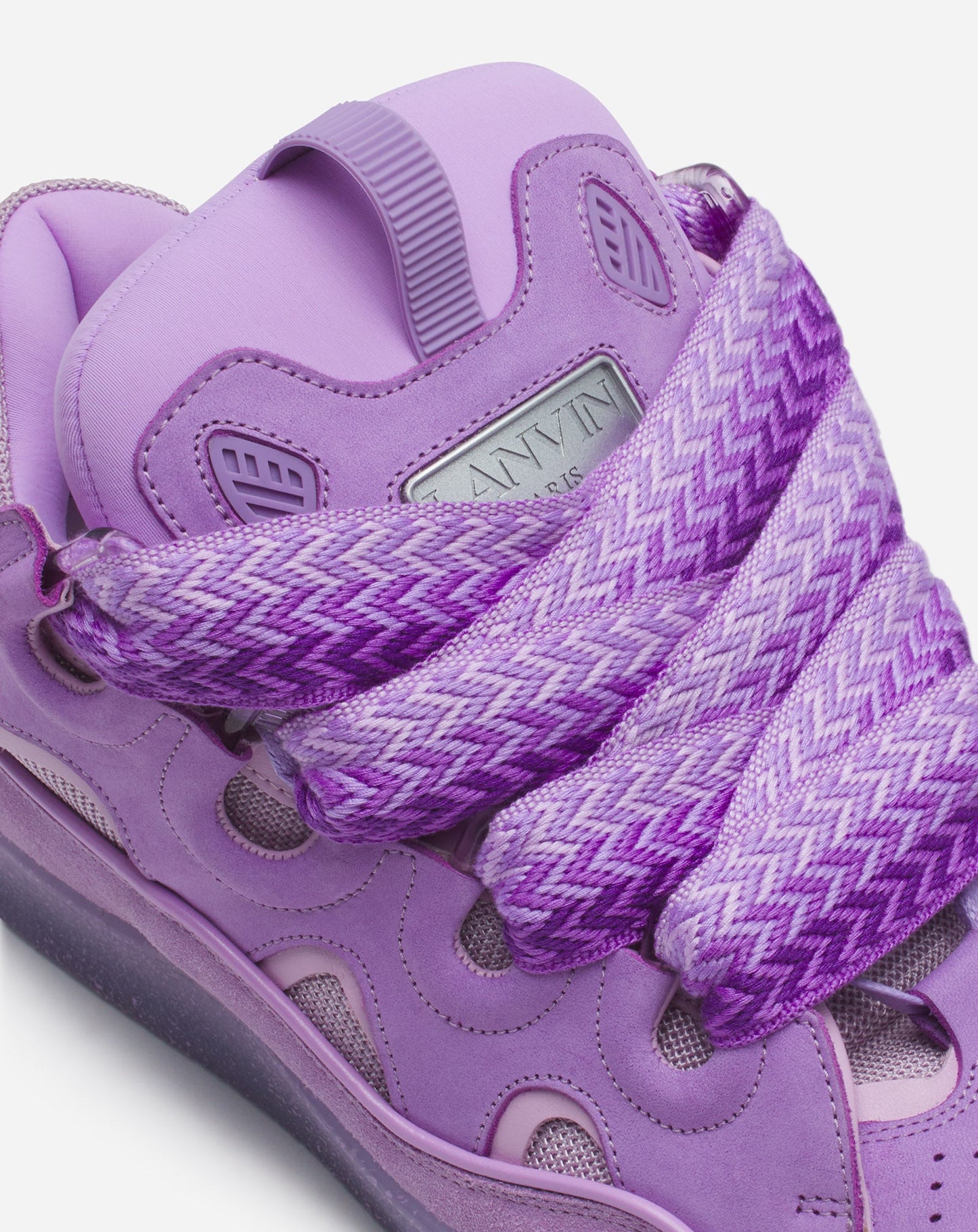 Lila Turnschuhe von Lanvin
