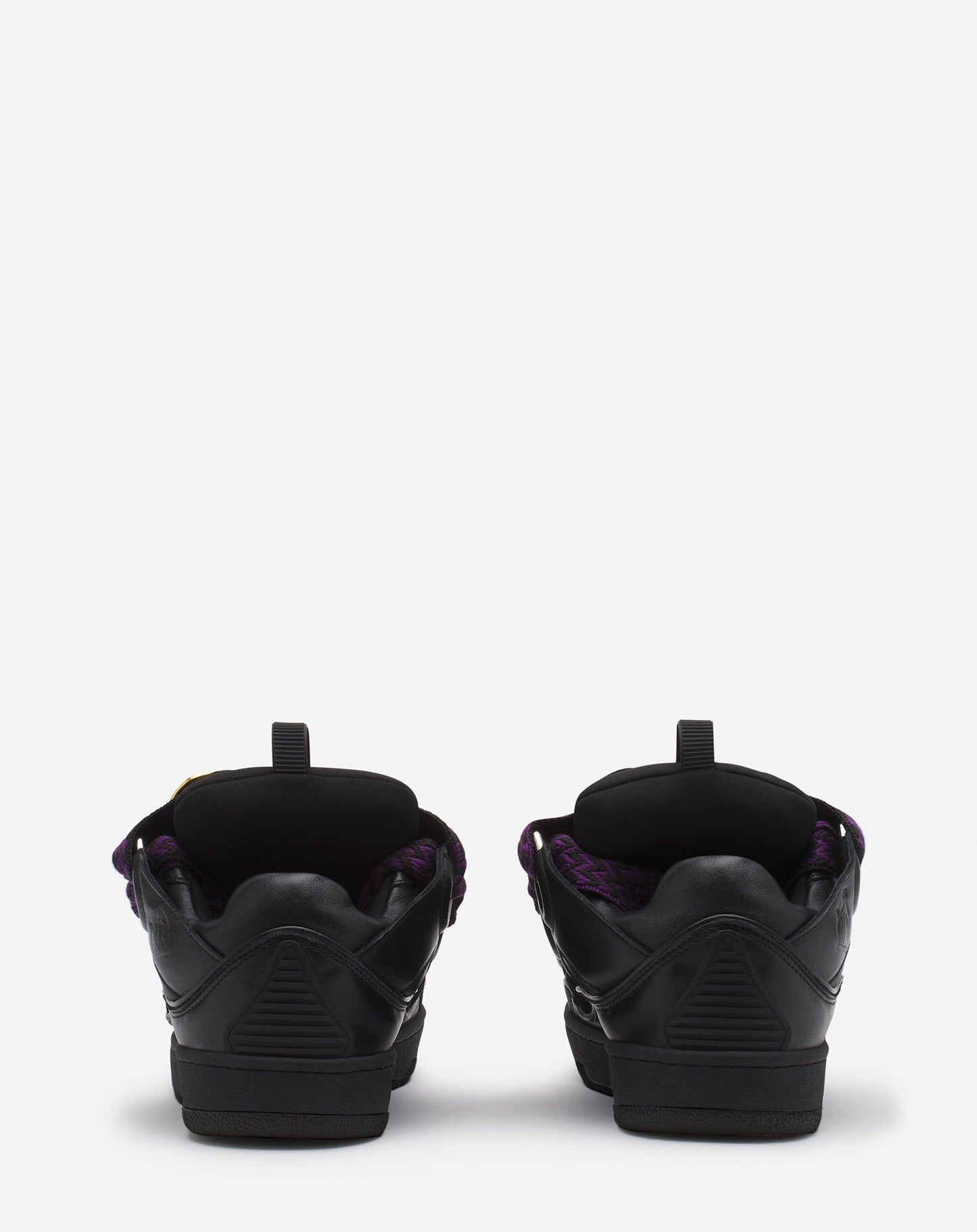 Lanvin Schwarz-Lila Sneaker