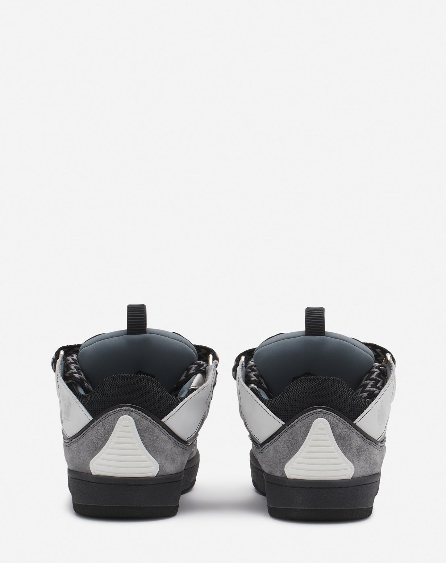 Lanvin Schwarz-Graue Turnschuhe
